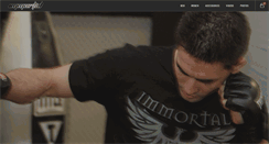 Desktop Screenshot of immortalclothing.com